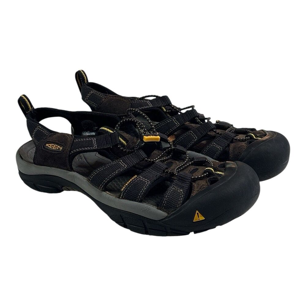 KEEN Newport H2 Womens Size 8.5 Black Waterproof Sport Sandals Closed Toe Hiking
